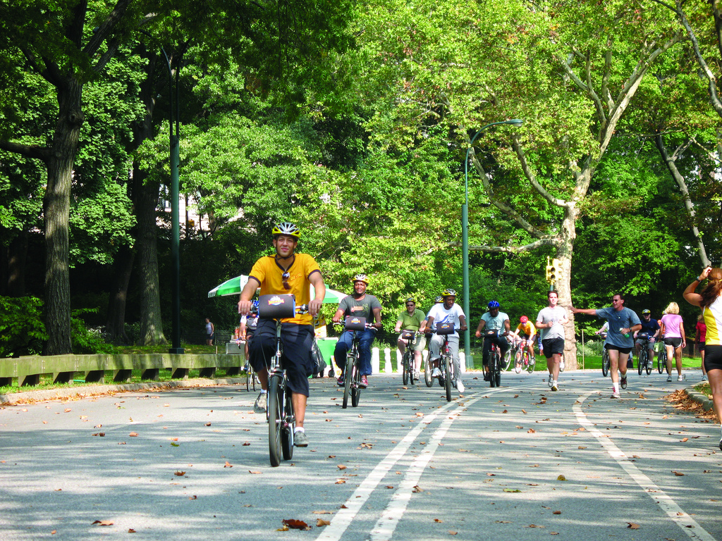 central park biking