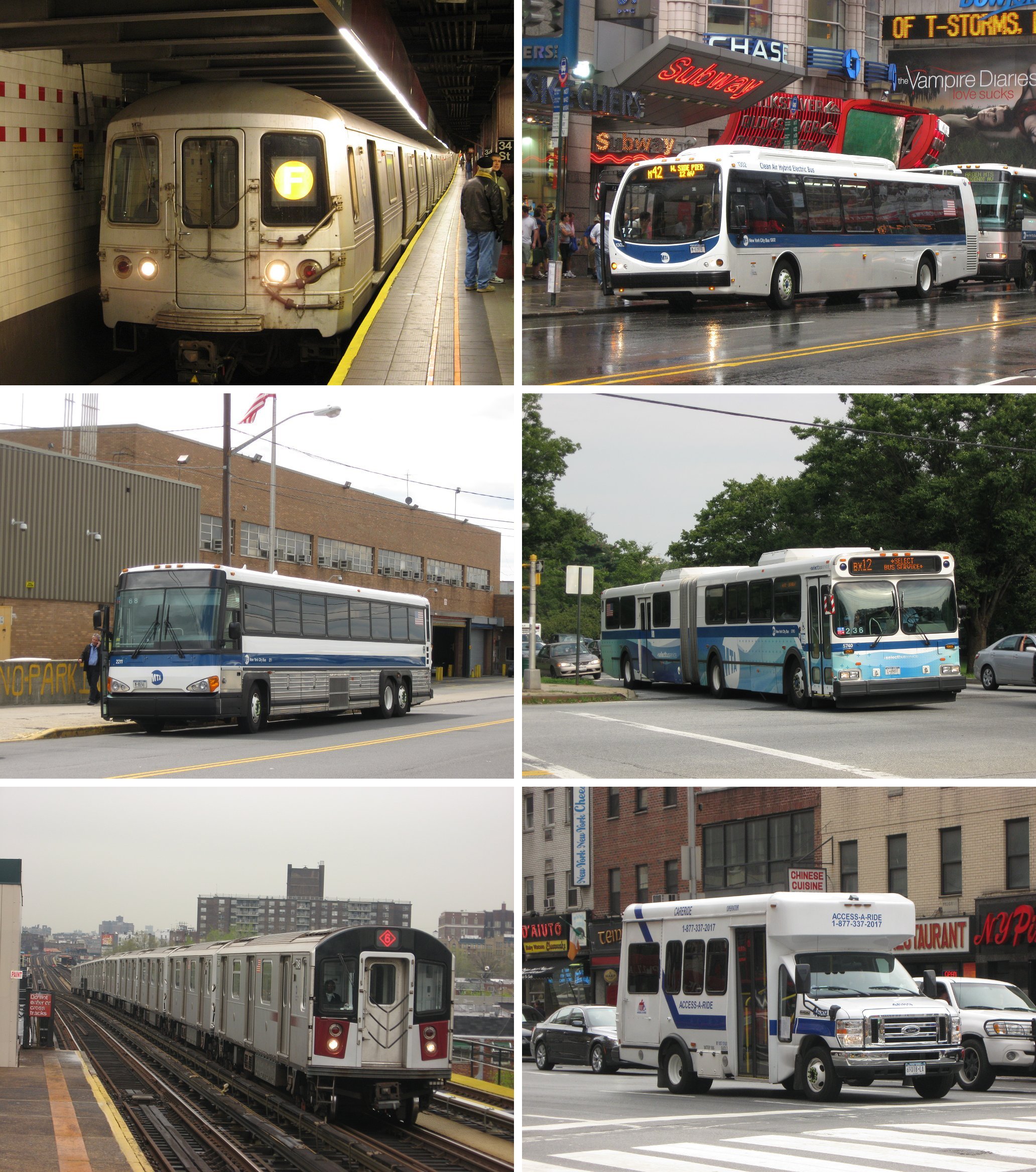 NYC transit services