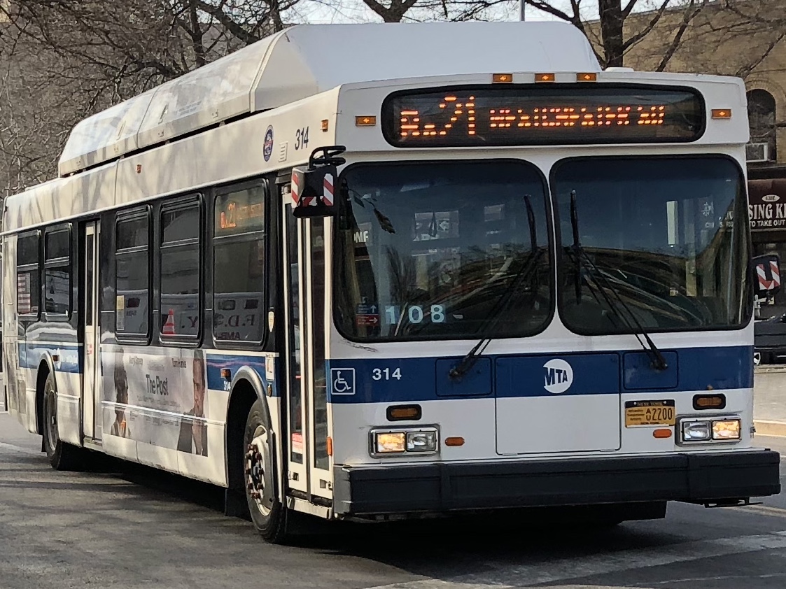 MTA BX21 bus
