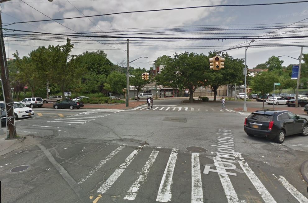 Staten Island Pedestrian accident location