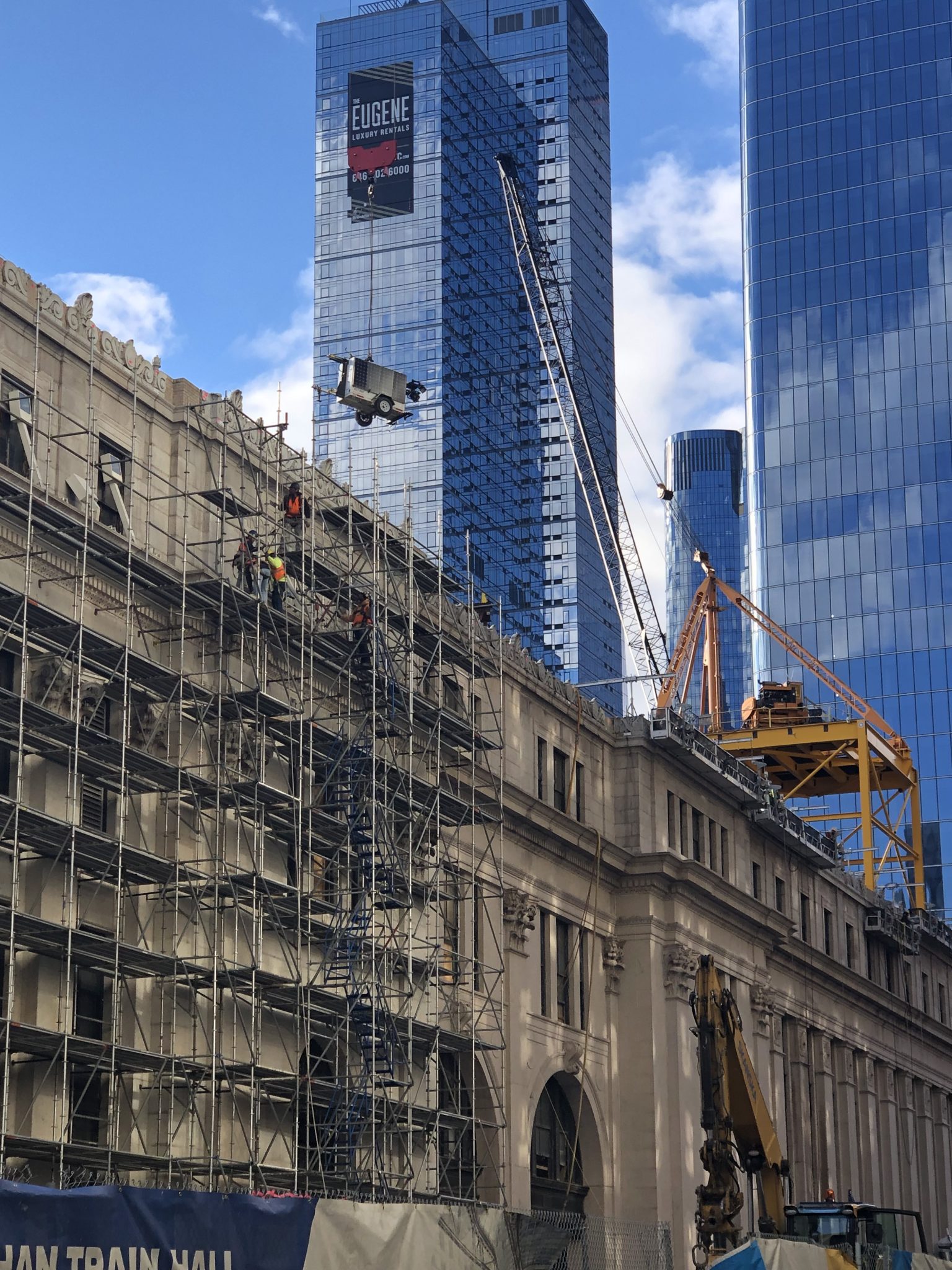 In New York City fines for not proprely protecting construction workers