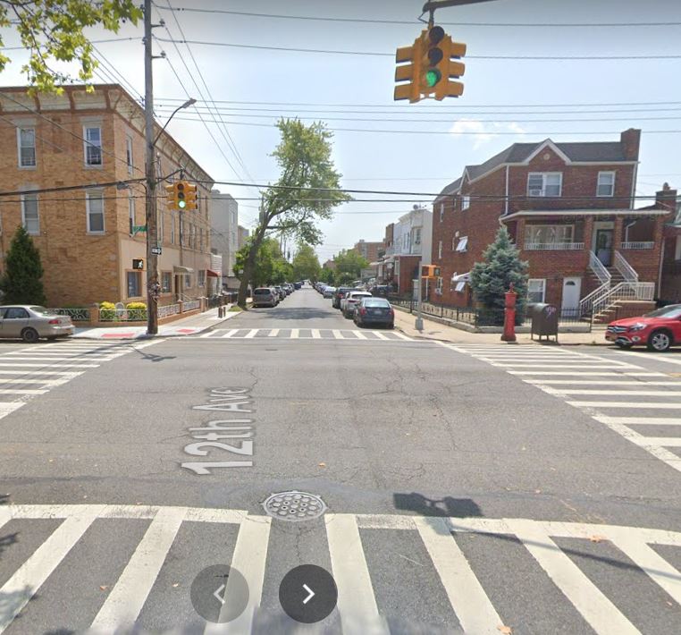 Brooklyn location of the deadly pedestrian accident