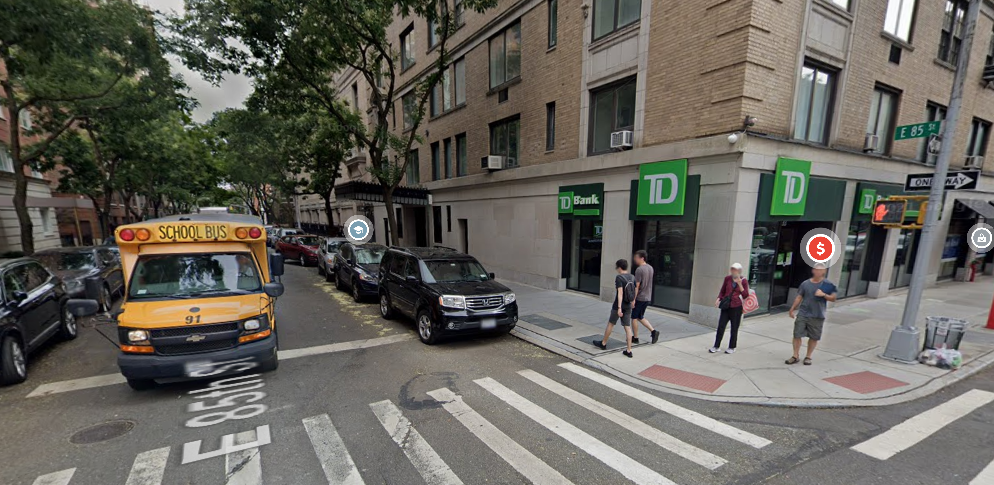 Location of the deadly CitiBike accident
