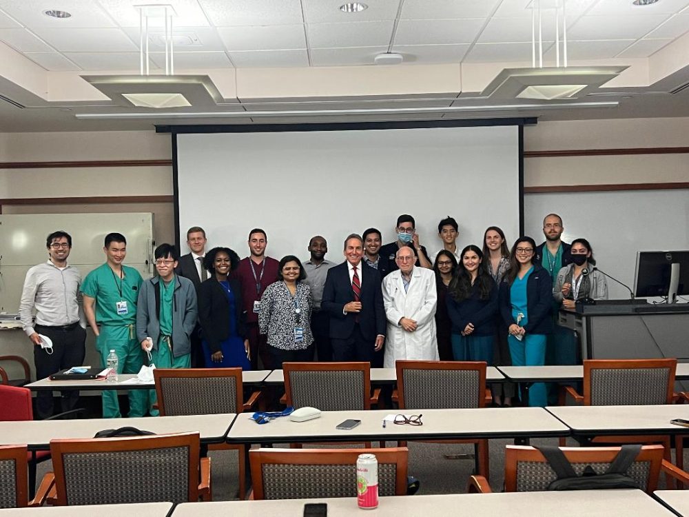 Ben Rubinowitz just conducted Grand Rounds for the Department of