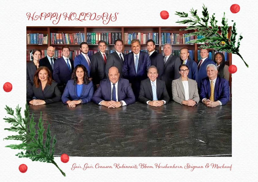 Happy Holidays 2022 for our personal injury law firm