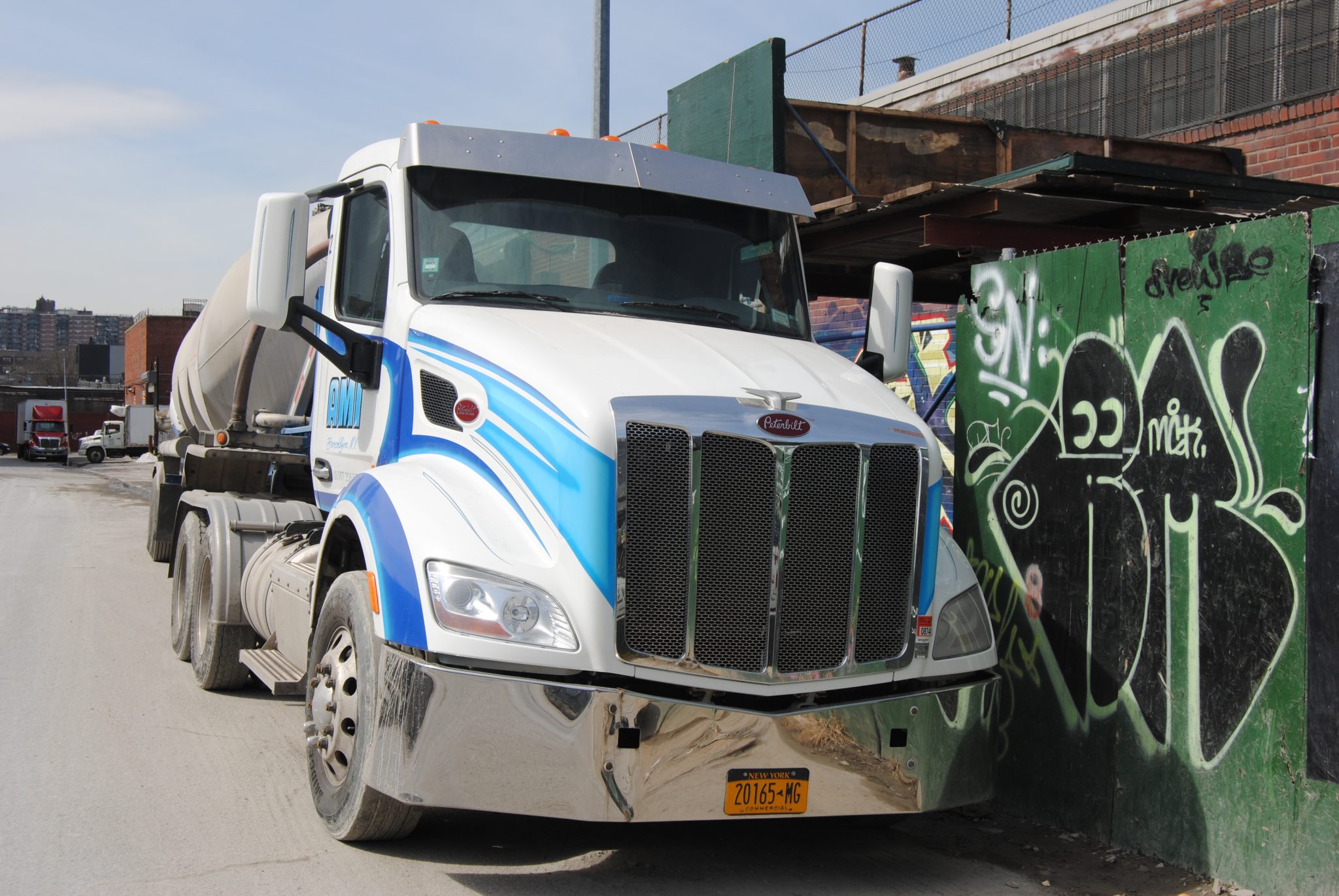 To prevent truck accidents and reduce pollution, a newly proposed bill