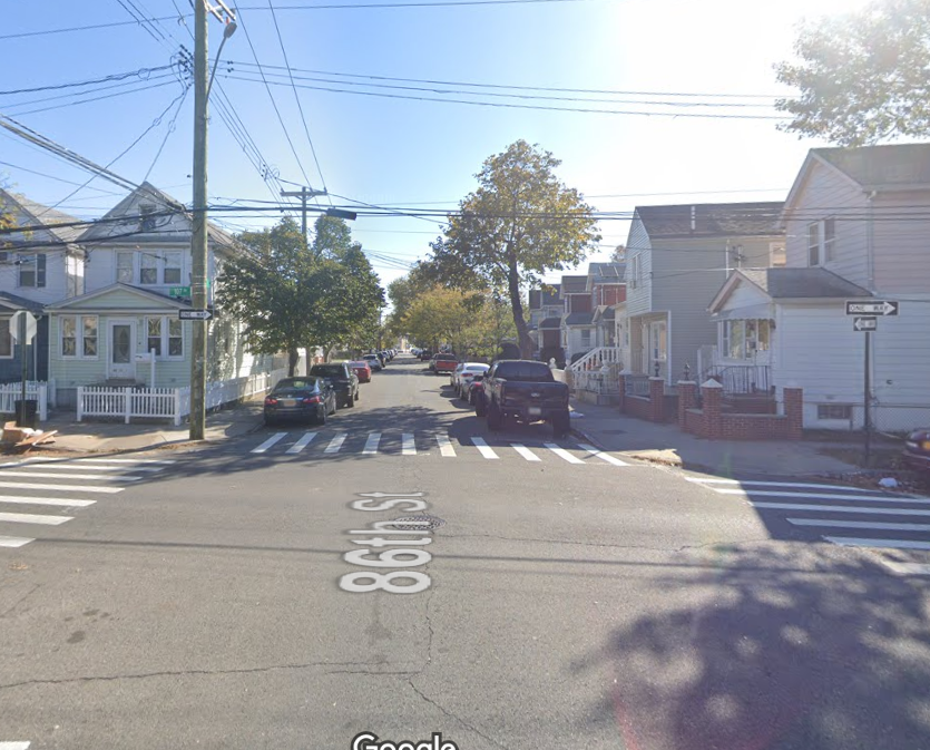 Location of the fatal school bus accident in Queens NYC