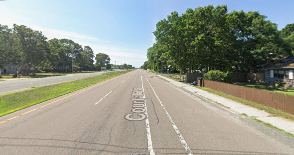 Location of the Long Island Hit and Run Accident